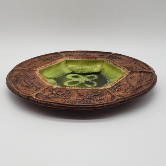 Treasure Craft of Hawaii Vintage Souvenir Ashtray or Decorative Dish - Picture 3 of 10